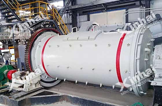 ball mill manufactured from xinhai for graphite ore production