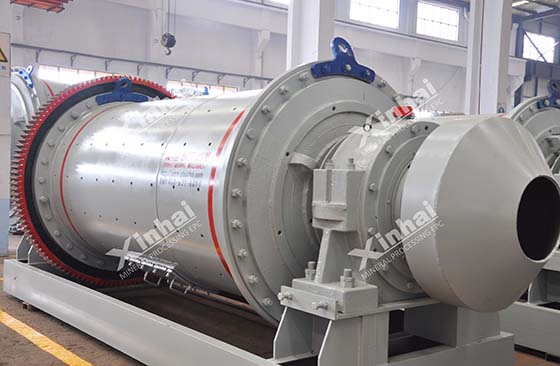 energy-saving wet grid ball mill products laying in Xinhai