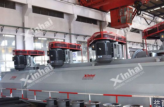 finished flotation cell machine in xinhai