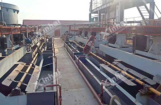 flotation cell machine from xinhai in ore-production line flotation cell machine from xinhai in ore-production line
