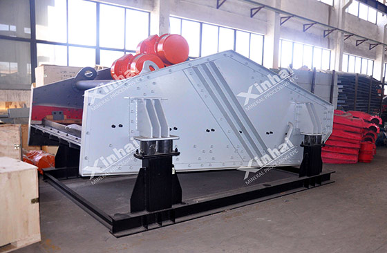 high efficiency and high frequency dewatering screen in xinhai