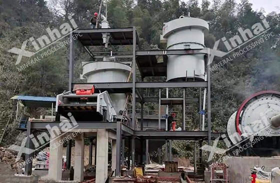 installation of quartz sand dressing plant