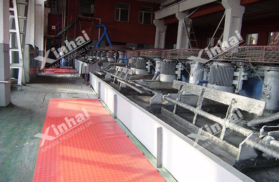on-site flotation cell machine from xinhai for separation process