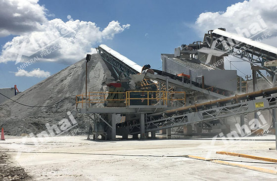 ore processing site in Mexico