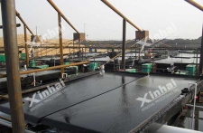 shaking stale from xinhai for gravity separation process