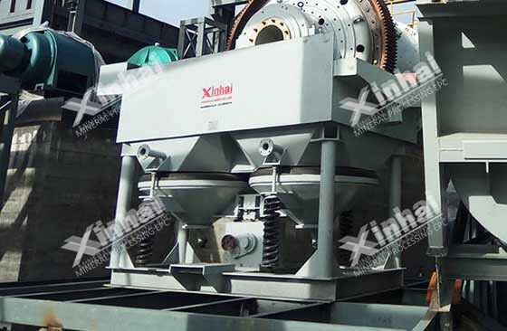 Jig beneficiation process Jig beneficiation process