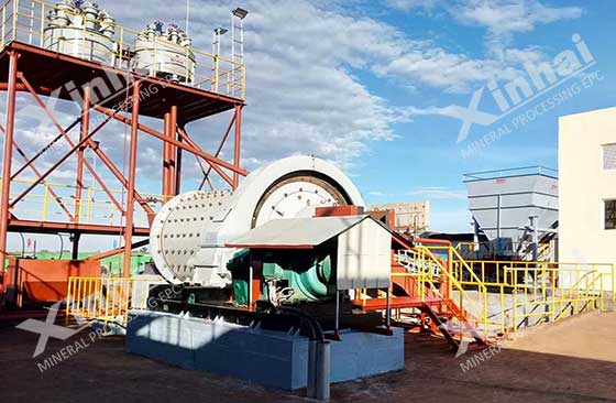 xinhai ball mill machine in ore dressing plant
