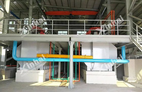Flotation cell from xinhai in ore dressing plant