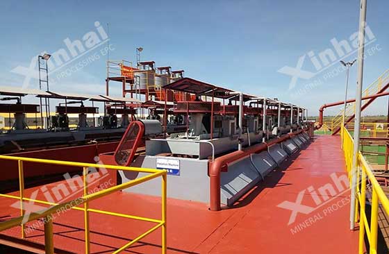 xinhai flotation machine for graphite ore beneficiation