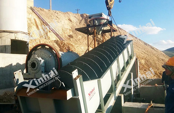 classifying machine for mineral processing