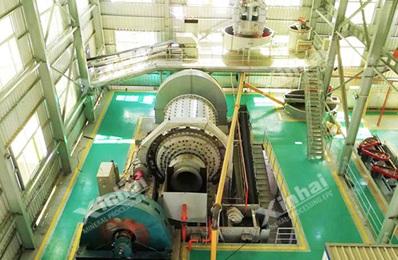 Xinhai ball mill in copper concentrator project