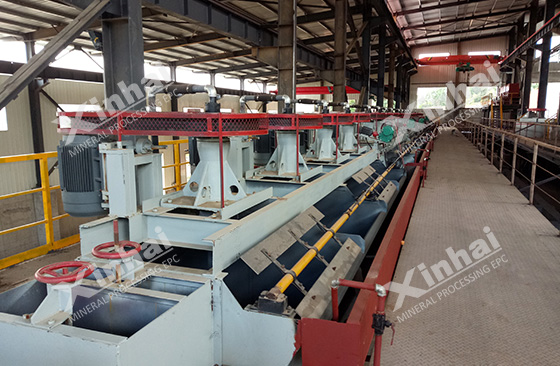 copper ore flotation system from xinhai