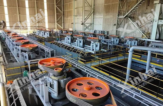 fluorite ore flotation system in plant