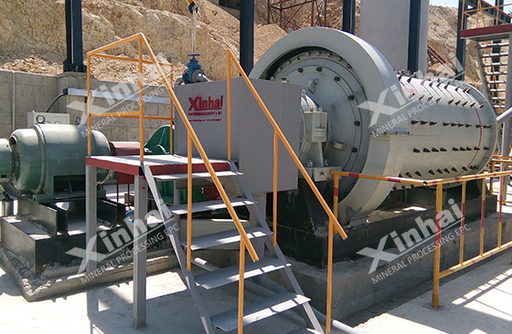 gold ore grinding machine