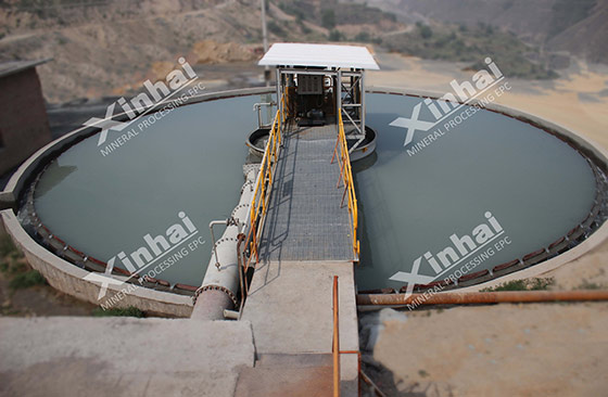 Thickener dehydration