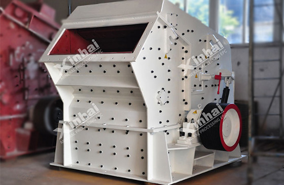 impact crushing machine made in xinhai