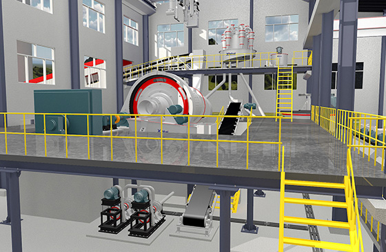 mica lithium extraction process designed by xinhai