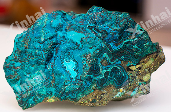 porphyry copper ore