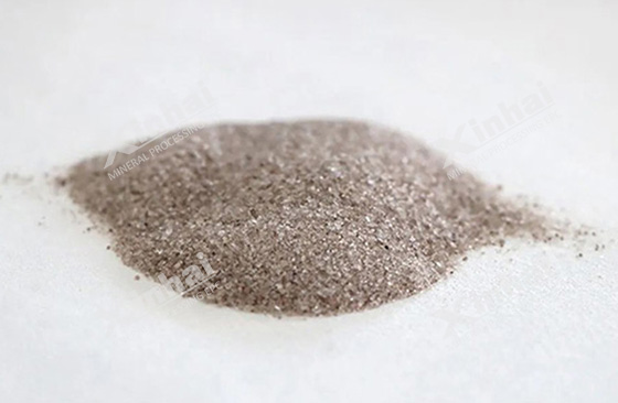 silica sand sample