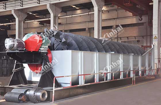 spiral classifier machine in xinhai spiral classifier machine in xinhai