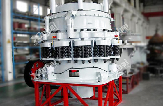 spring cone crusher machine used for iron ore processing