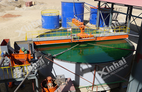 thickener machine used for copper ore extraction