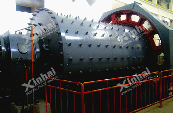 wet type overflow ball mill from xinhai