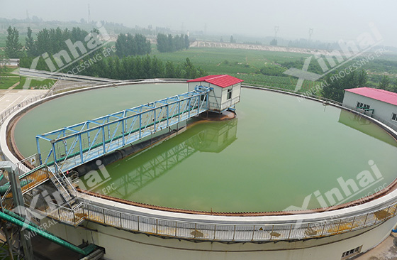 xinhai high efficiency thickener for tungsten ore beneficiation