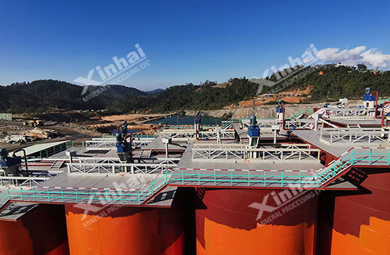 Laos 2000tpd gold ore dressing plant