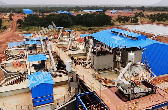 Panorama of Guinea 3000 TPD Gold Mine Project
