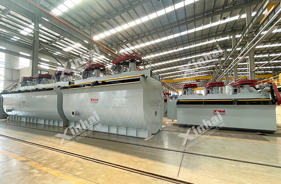 Xinhai flotation cell machine in factory