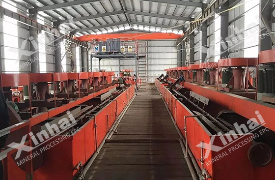 Yunnan 4400TPD copper ore dressing plant project