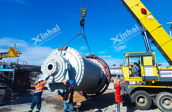 ball mill machine installation