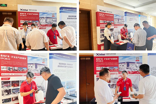 Xinhai Mining booth Xinhai Mining booth