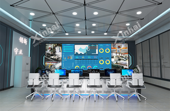 general control room of ore concentrator general control room of ore concentrator