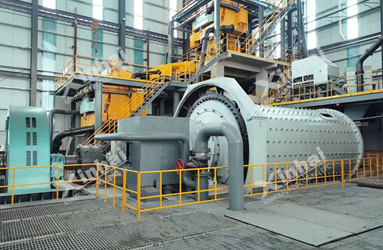 grinding mill iron ore dressing plant project