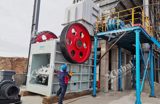 Crushing equipment for barite processing Crushing equipment for barite processing