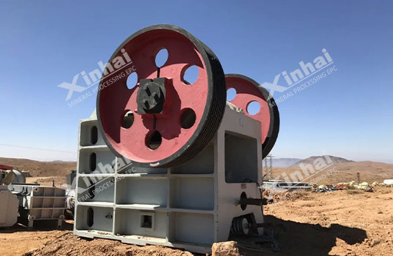 jaw crusher machine of graphite ore processing line jaw crusher machine of graphite ore processing line