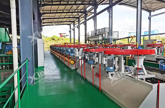 Manganese carbonate ore flotation process Manganese carbonate ore flotation process