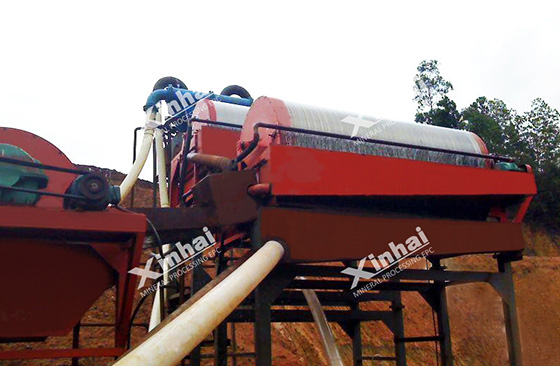 manganese oxide ore magnetic separation machine