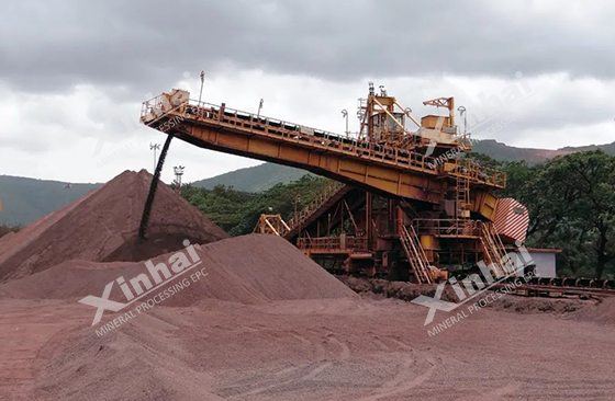 mineral processing system used in ore beneficiation plant