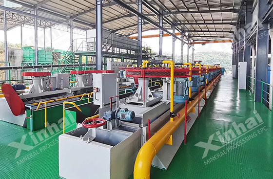 ore flotation system from xinhai