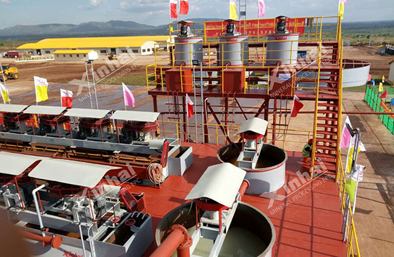 phosphate rock processing system