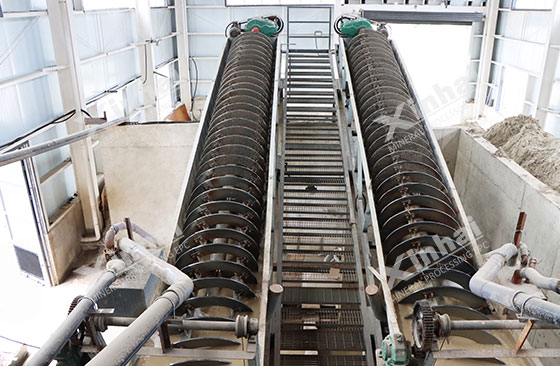 spiral classifier for titanium zircon beneficiation spiral classifier for titanium zircon beneficiation