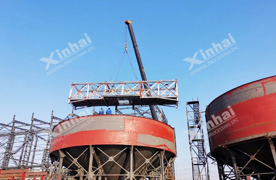 thickener installation of iron ore processing plant thickener installation of iron ore processing plant