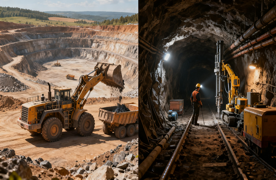Subsurface vs. Surface Mining: The Ultimate Comparison