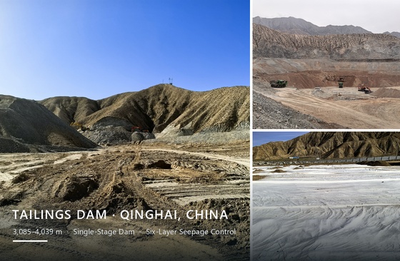 Building a Tailings Dam at 3,085&ndash;4,039 m on the Qinghai Plateau