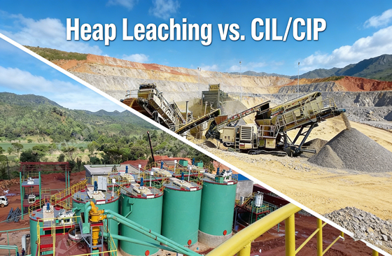 Heap Leaching vs. CIL/CIP: Which Gold Extraction Process is Best for Your Mine?