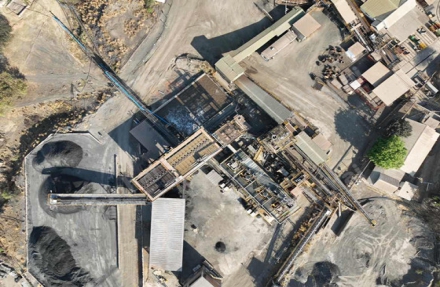 chrome ore processing plant