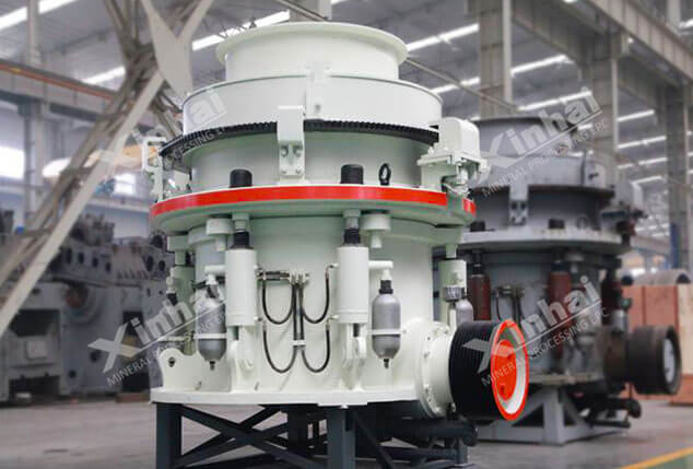 Hydraulic cone crusher from xinhai